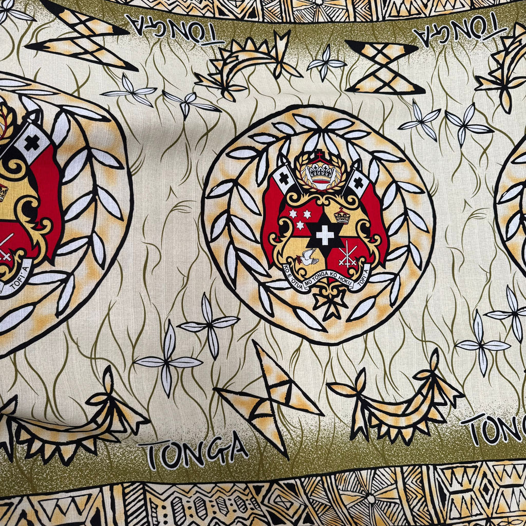 Cotton Printed Dobby Tapa Tonga (CDF161227)