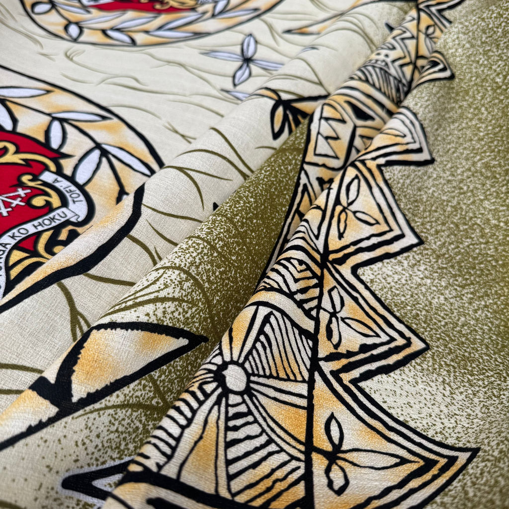Cotton Printed Dobby Tapa Tonga (CDF161227)