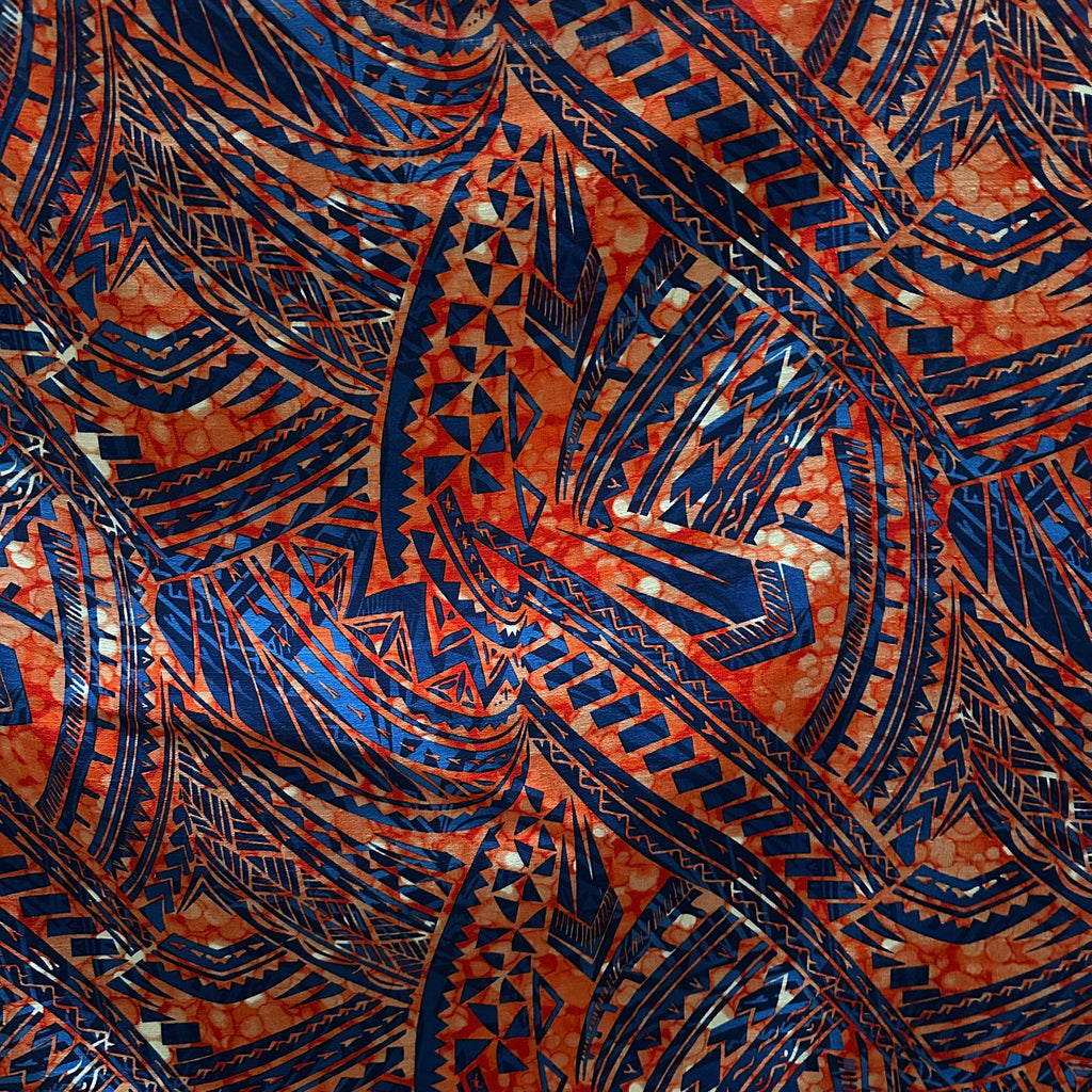 Cotton Printed Dobby Tapa CDF161698
