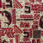 Cotton Printed Dobby Tapa Tonga (CDF161226)