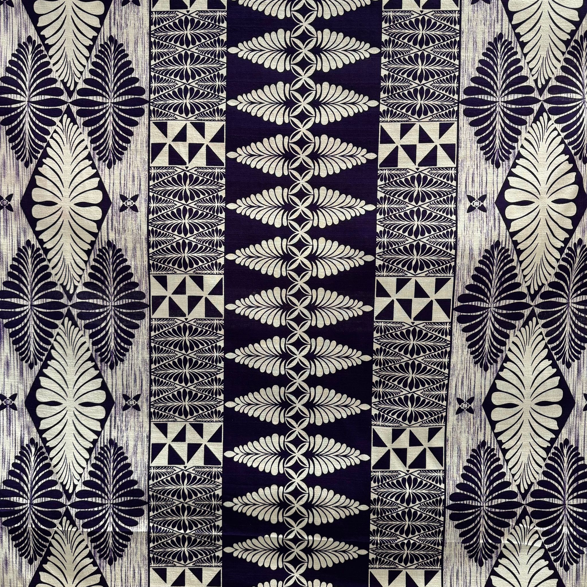 Cotton Printed Dobby Tapa (CDF162207)
