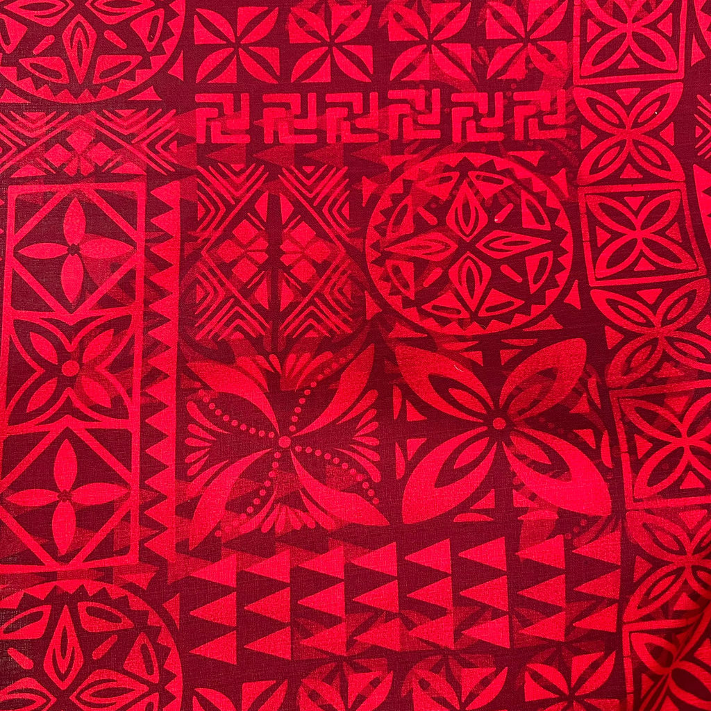 Cotton Printed Dobby Tapa (CDF162203)