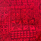 Cotton Printed Dobby Tapa (CDF162203)