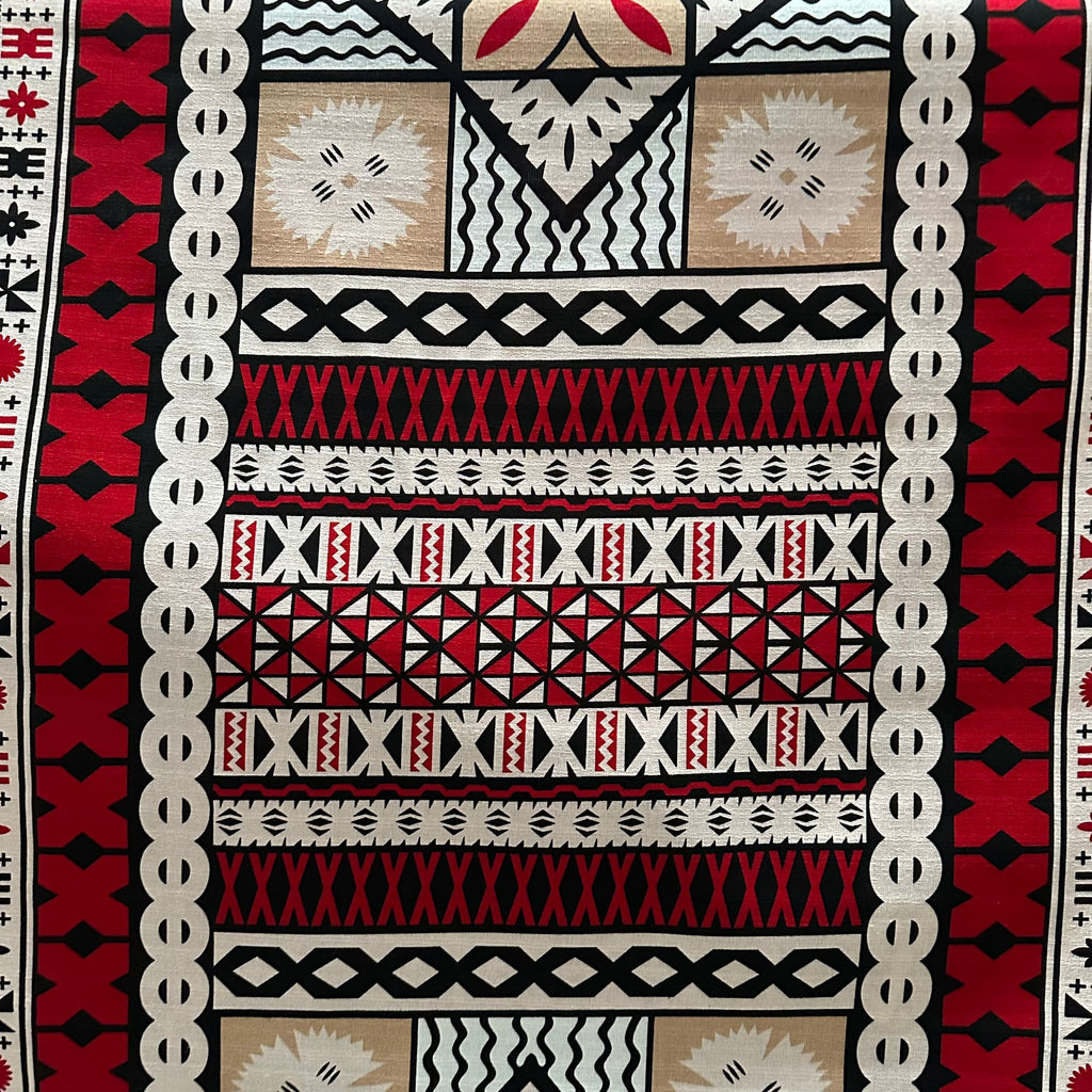 Cotton Printed Dobby Tapa ( CDF161695)