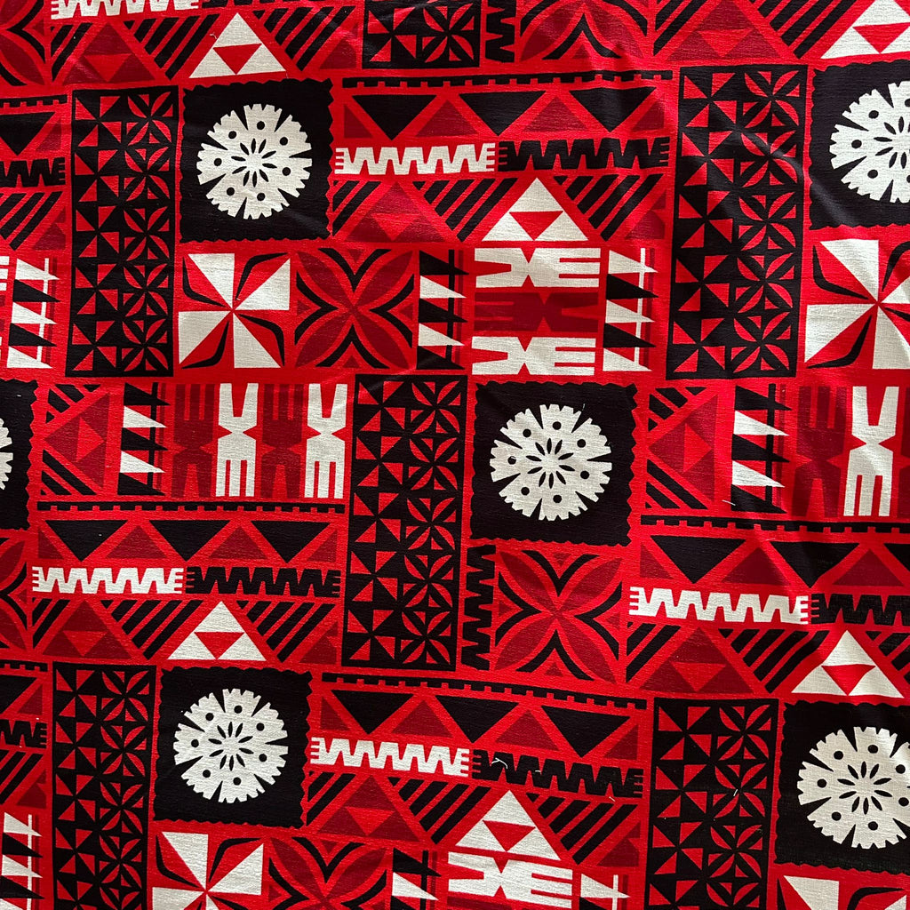 Cotton Printed Dobby Tapa (CDF161696)