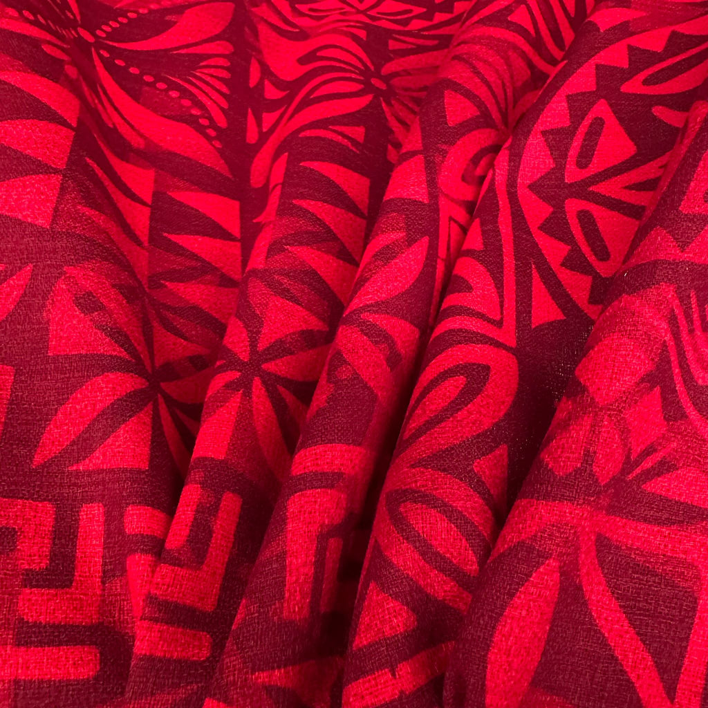 Cotton Printed Dobby Tapa (CDF162203)
