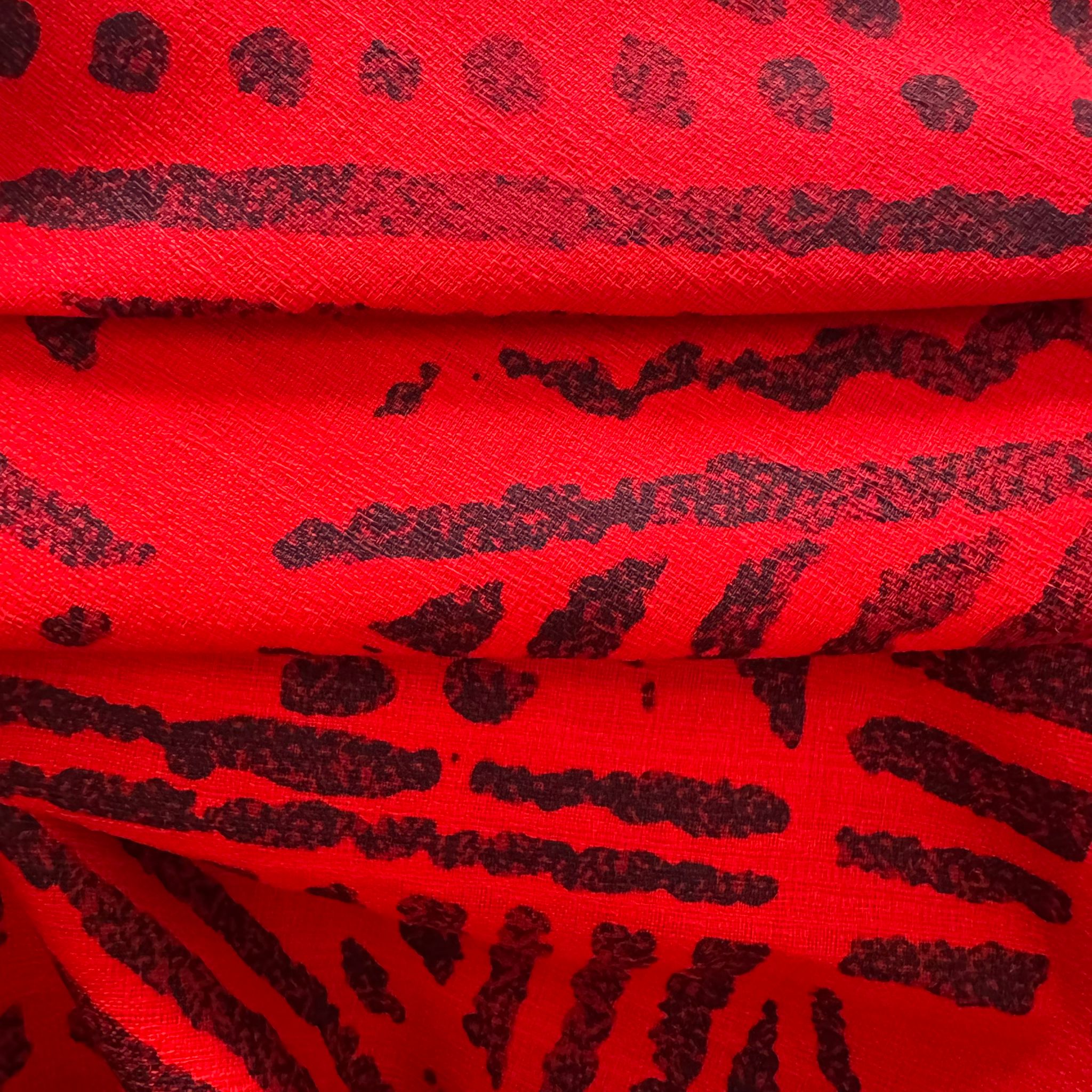 Cotton Printed Dobby Tapa CDF159845