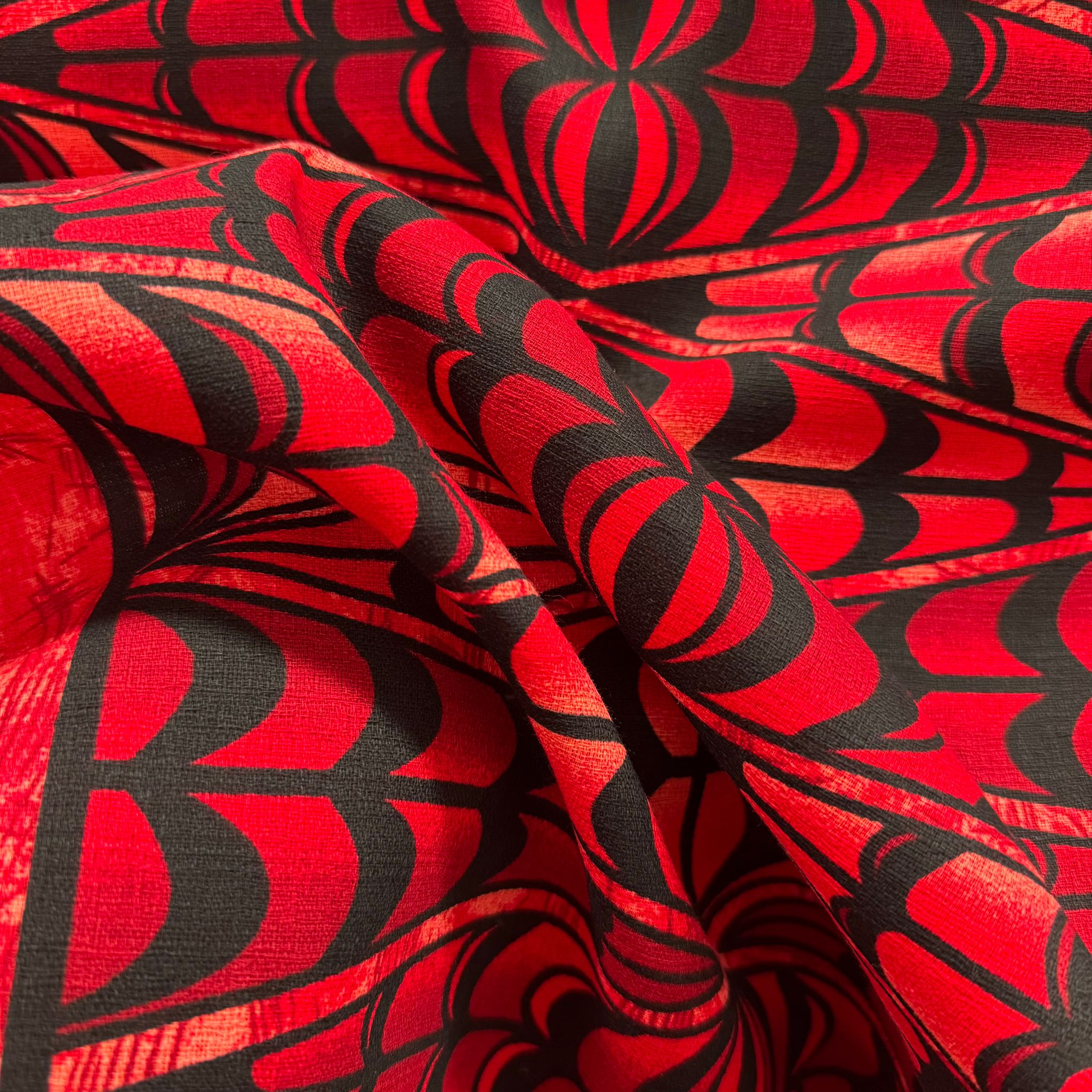 Cotton Printed Dobby Tapa Tonga (CDF161225)