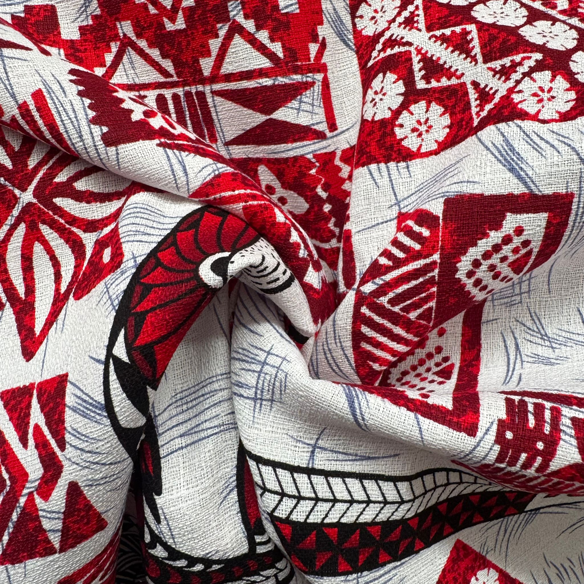 Cotton Printed Dobby Tapa Tonga (CDF161226)