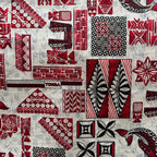 Cotton Printed Dobby Tapa Tonga (CDF161226)