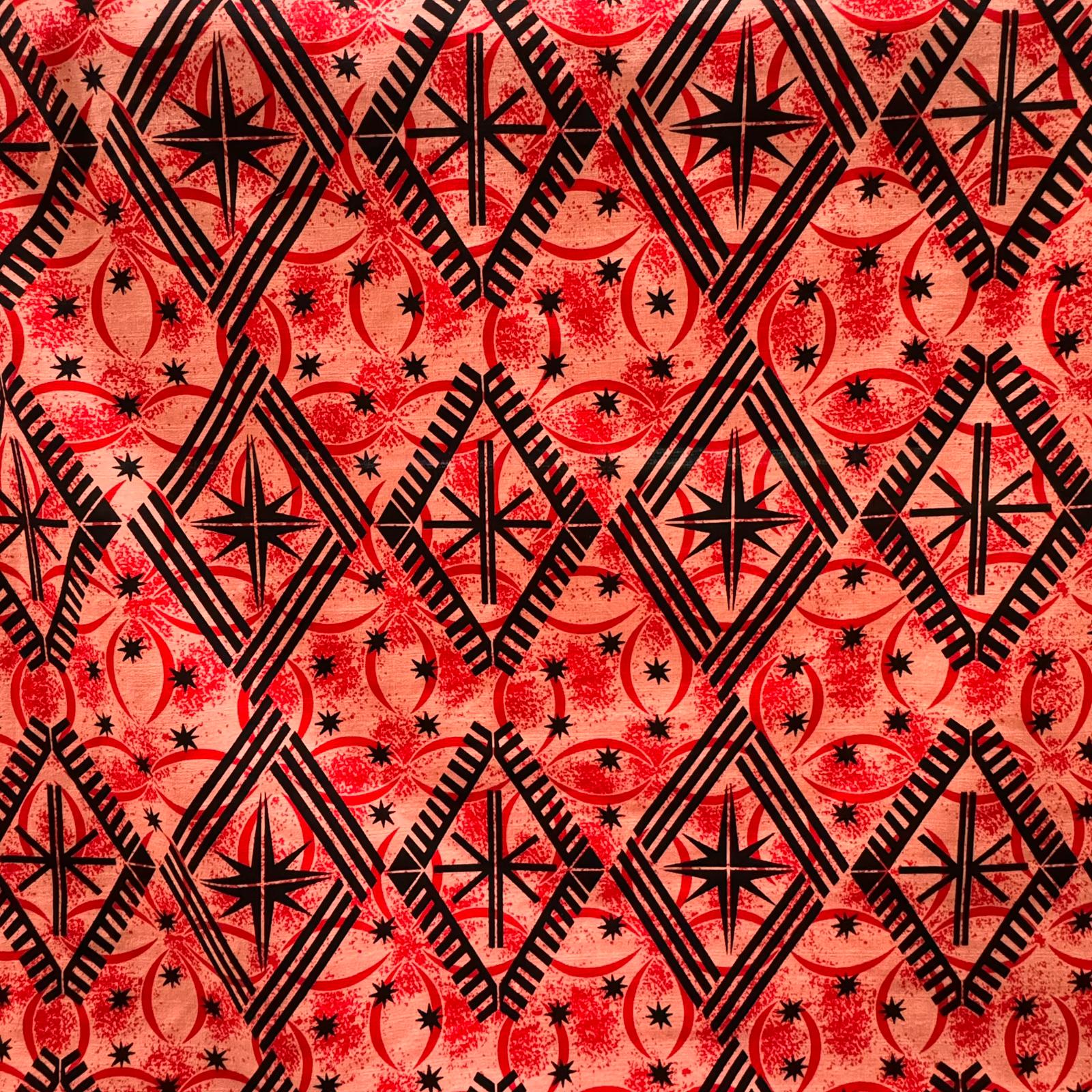 Cotton Printed Dobby Tapa CDF161699