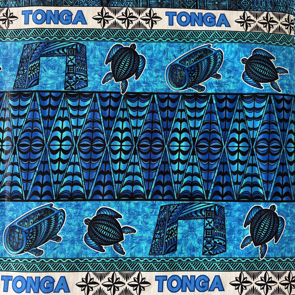 Cotton Printed Dobby Tapa Tonga (CDF161225)