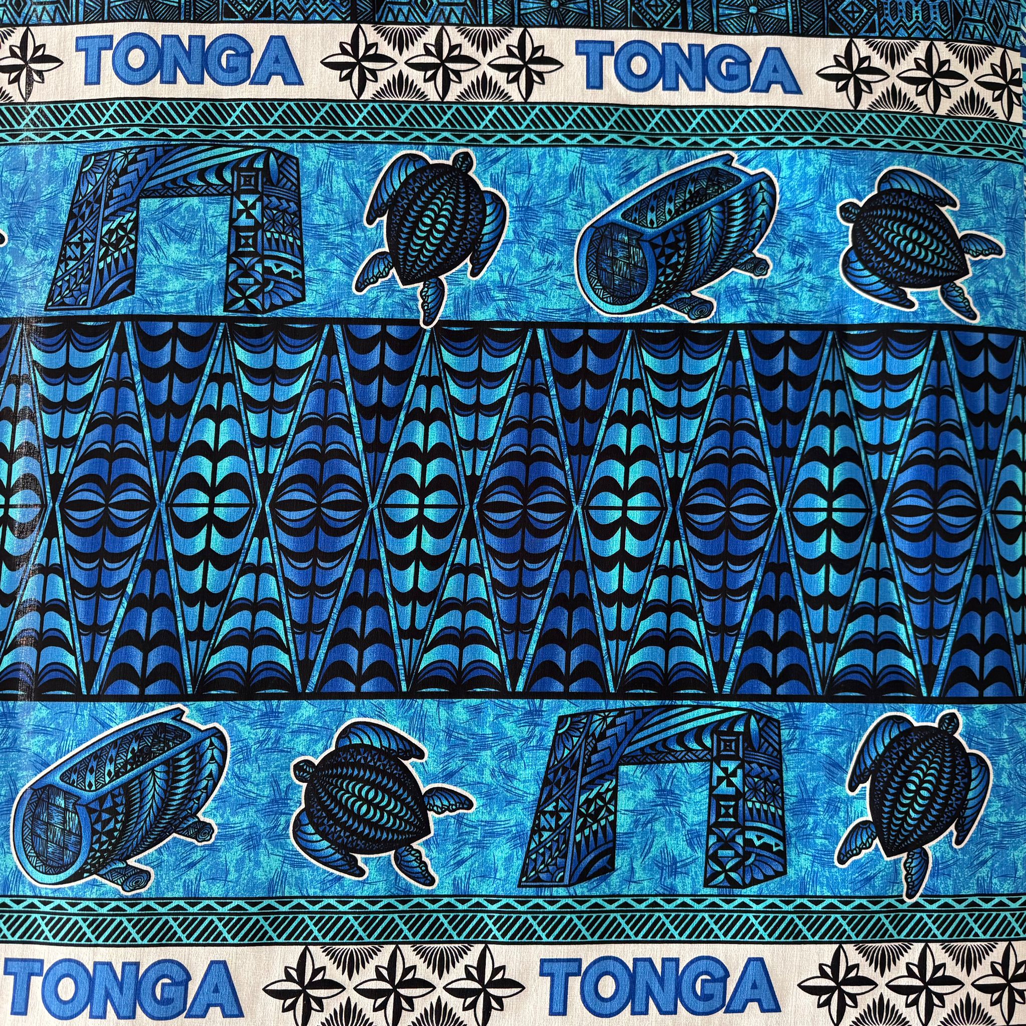 Cotton Printed Dobby Tapa Tonga (CDF161225)