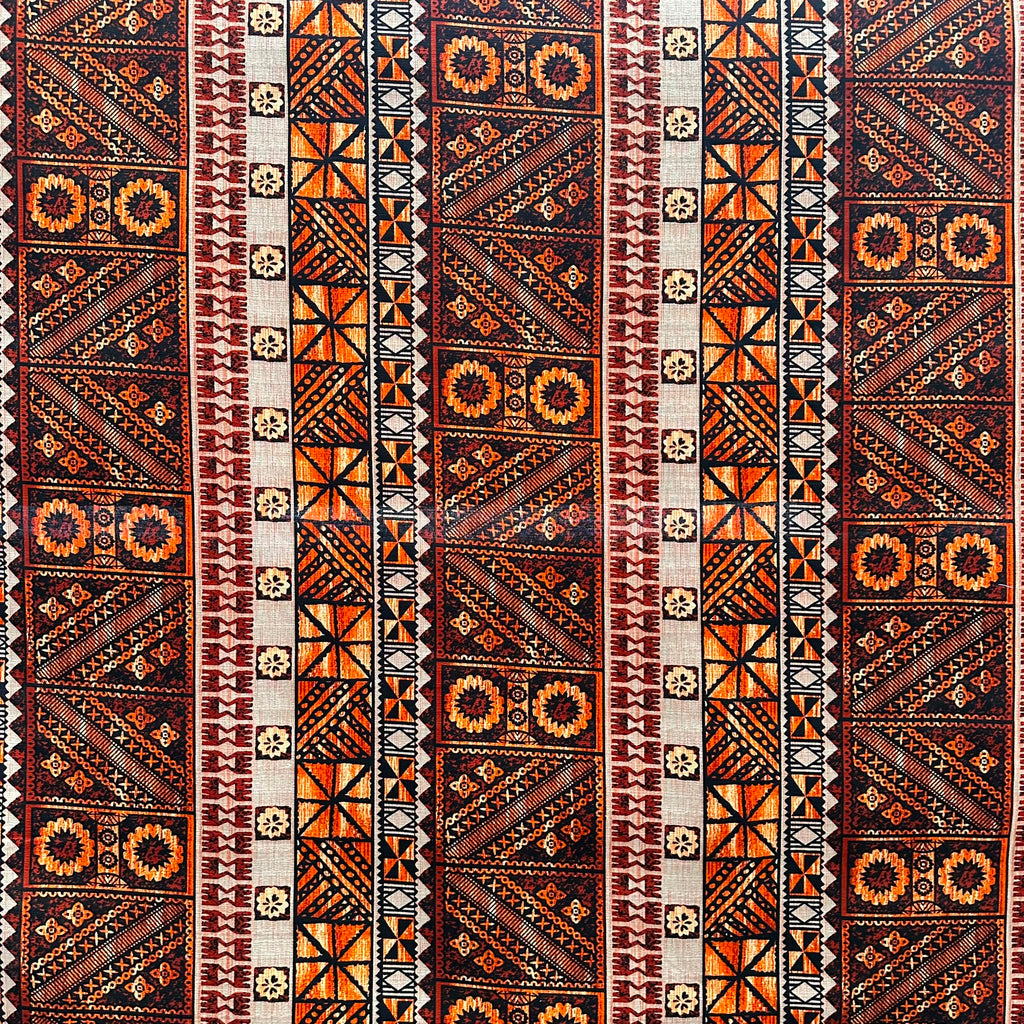 COTTON PRINTED DOBBY TAPA