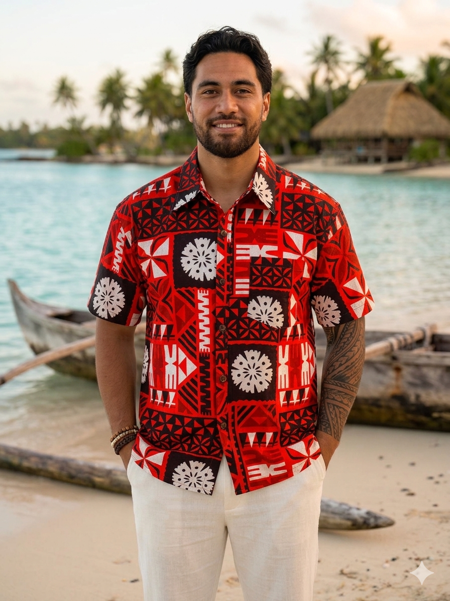Men's  Dobby Cotton Shirt (161696)