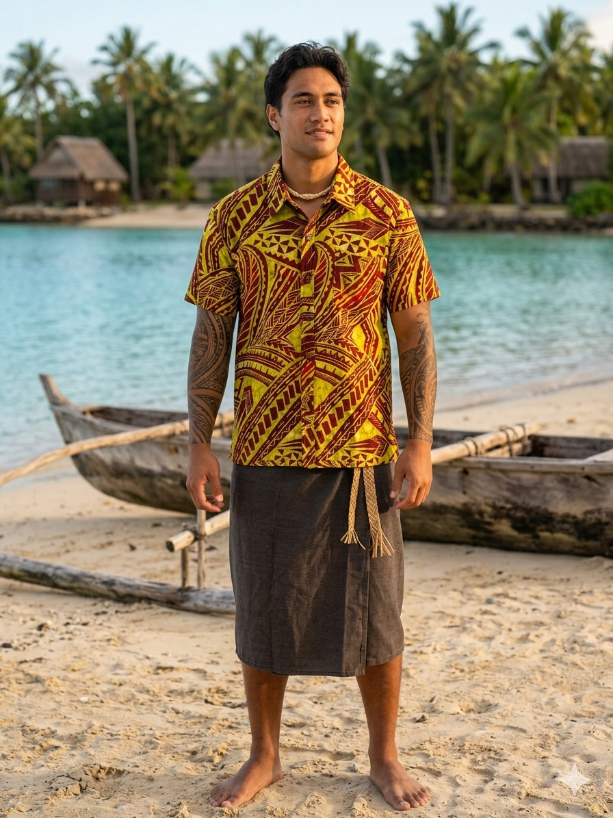 Men's Dobby Cotton Shirt (161698)