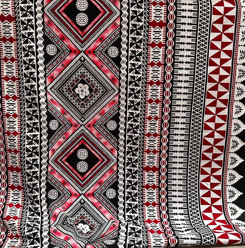 COTTON PRINTED DOBBY TAPA