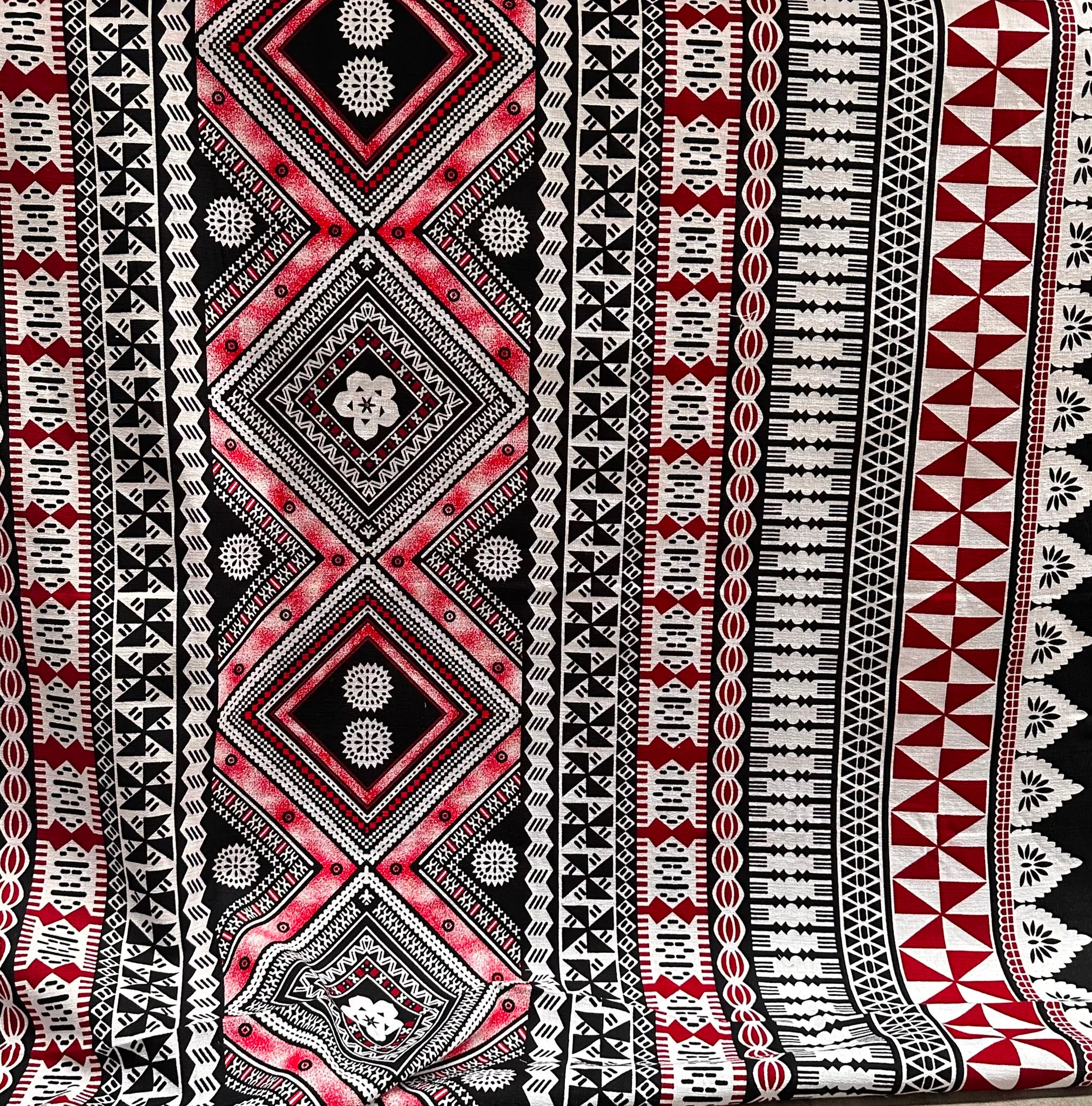 COTTON PRINTED DOBBY TAPA