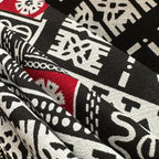 Cotton Printed Dobby Tapa CDF161693