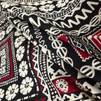 Cotton Printed Dobby Tapa CDF161693