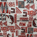 Cotton Printed Dobby Tapa Tonga (CDF161226)