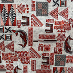 Cotton Printed Dobby Tapa Tonga (CDF161226)