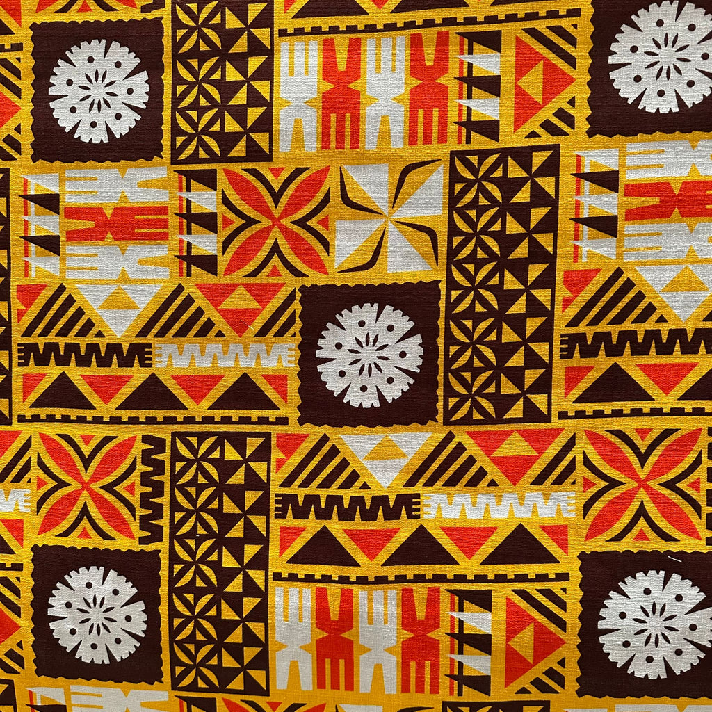 Cotton Printed Dobby Tapa (CDF161696)