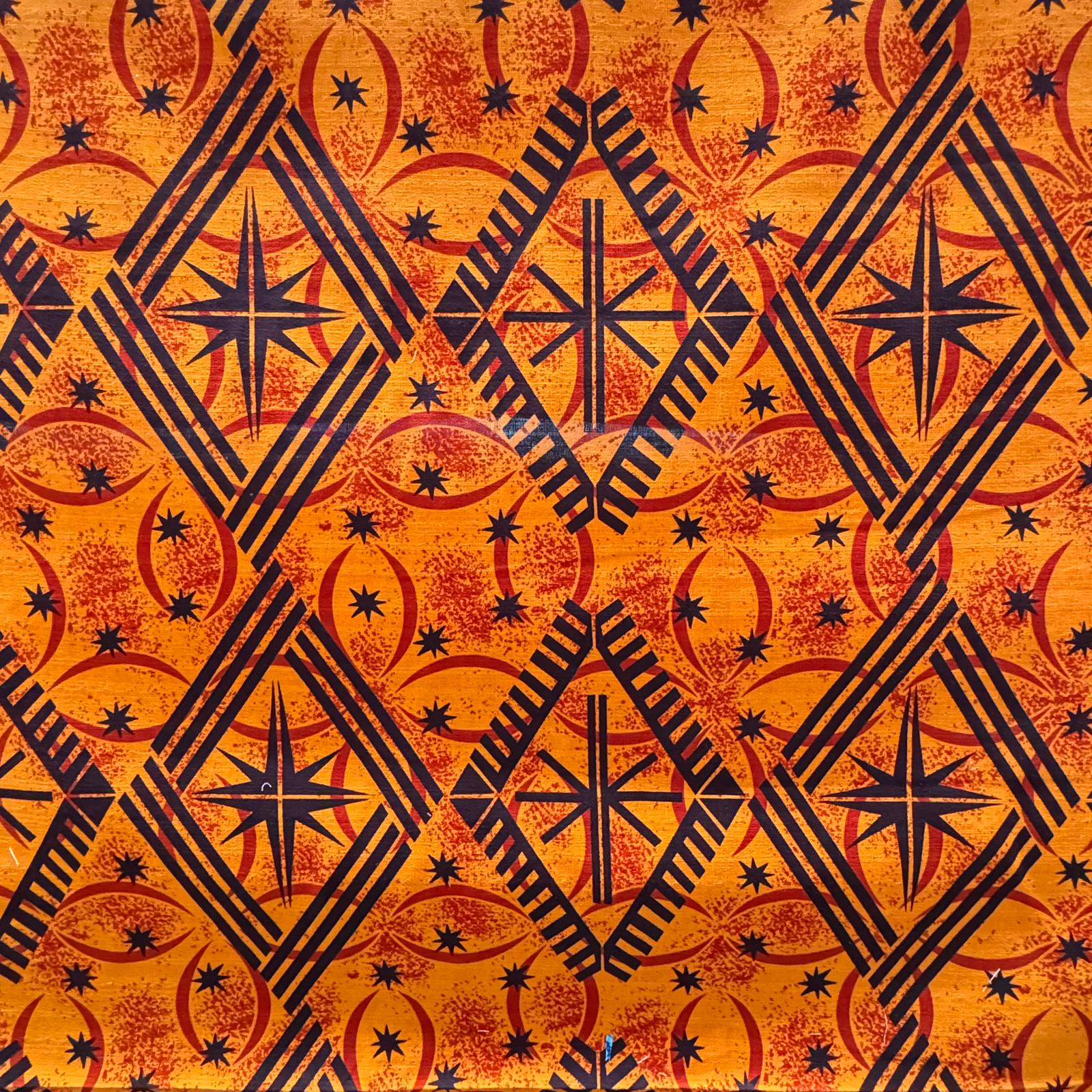 Cotton Printed Dobby Tapa CDF161699