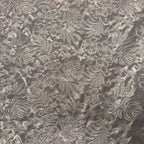 Poly Embroidery Dull Satin on White [EMBM312D]