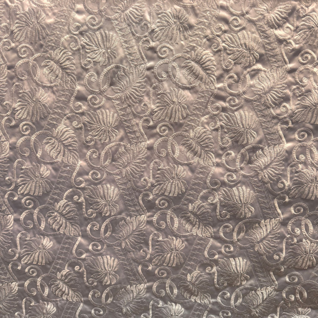 Poly Satin Spangle Embroidery [EMBM208WHTD]