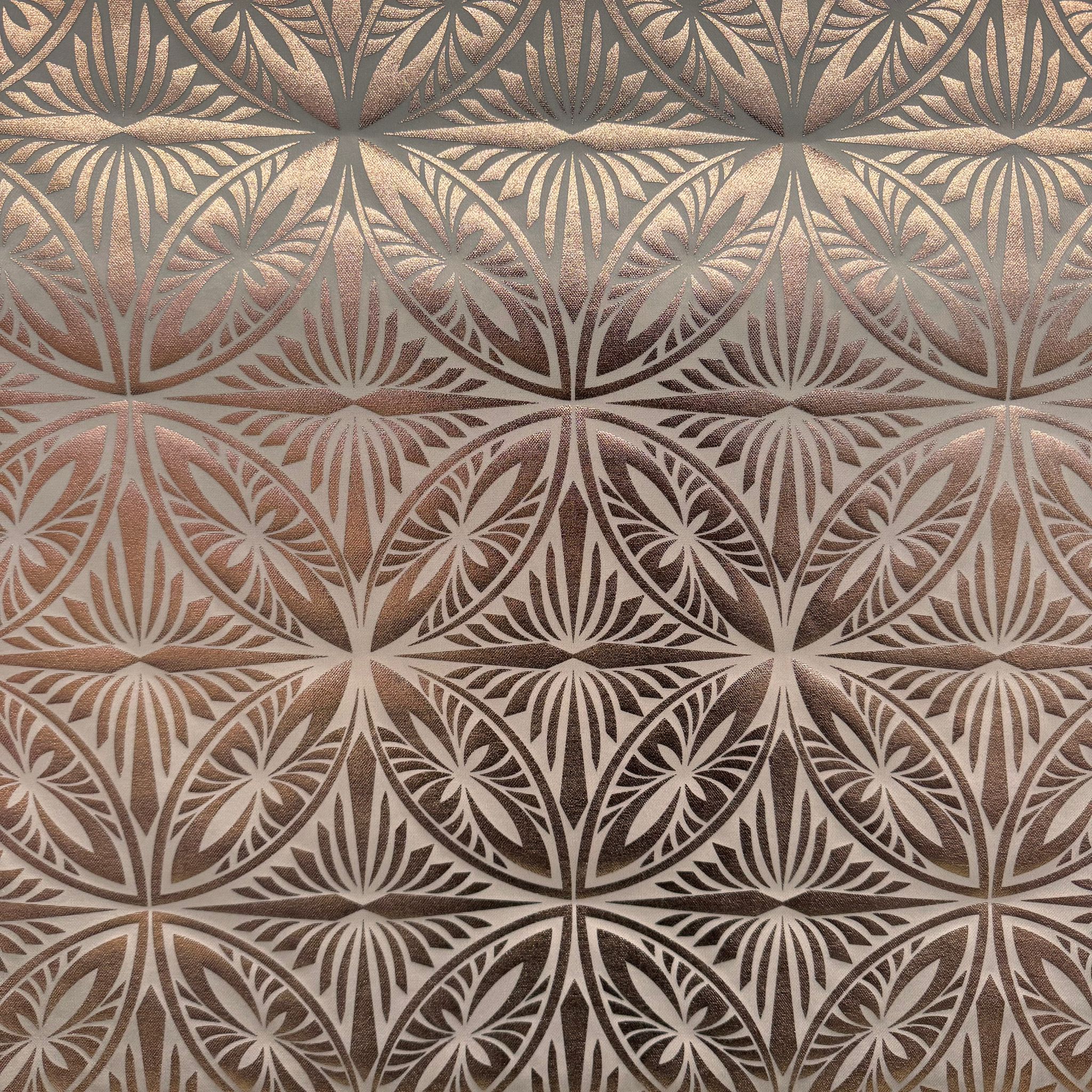 POLY PRINTED FOLIAGE FABRIC - MECHANICAL STRETCH  (KFMD3394D1)