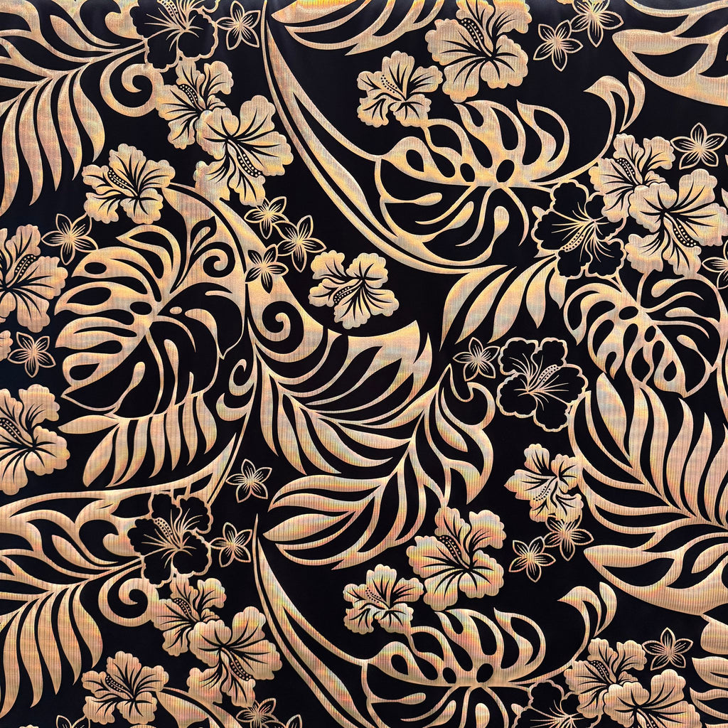 POLY PRINTED FOLIAGE FABRIC – MECHANICAL STRETCH (KMFM287D1)