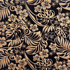 POLY PRINTED FOLIAGE FABRIC – MECHANICAL STRETCH (KMFM287D1)