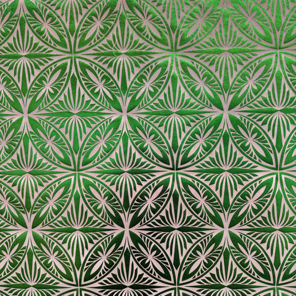 POLY PRINTED FOLIAGE FABRIC - MECHANICAL STRETCH  (KFMD3394D1)
