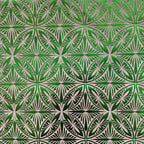 POLY PRINTED FOLIAGE FABRIC - MECHANICAL STRETCH  (KFMD3394D1)