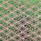 POLY PRINTED FOLIAGE FABRIC- MECHANICAL STRETCH  (KFMD3394D2)