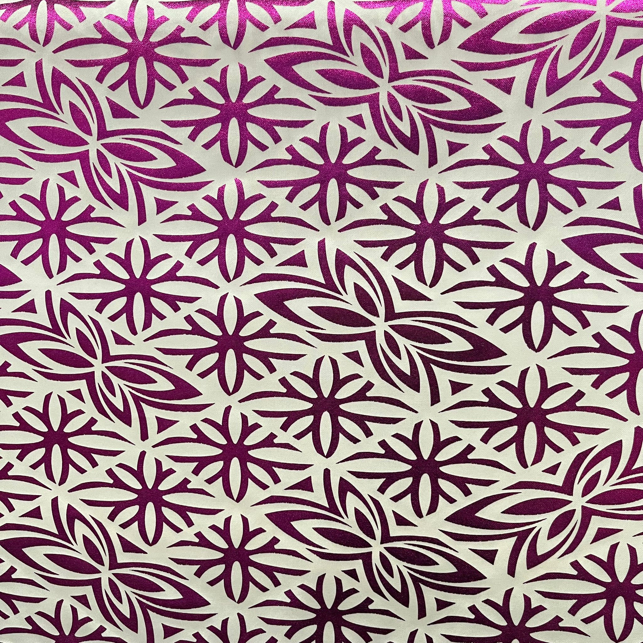 POLY PRINTED FOLIAGE FABRIC- MECHANICAL STRETCH  (KFMD3394D2)