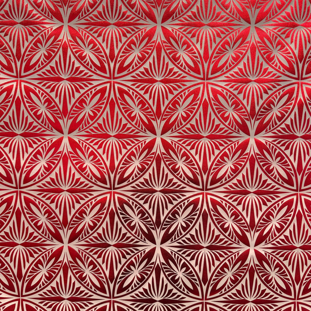 POLY PRINTED FOLIAGE FABRIC - MECHANICAL STRETCH  (KFMD3394D1)