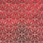 POLY PRINTED FOLIAGE FABRIC - MECHANICAL STRETCH  (KFMD3394D1)