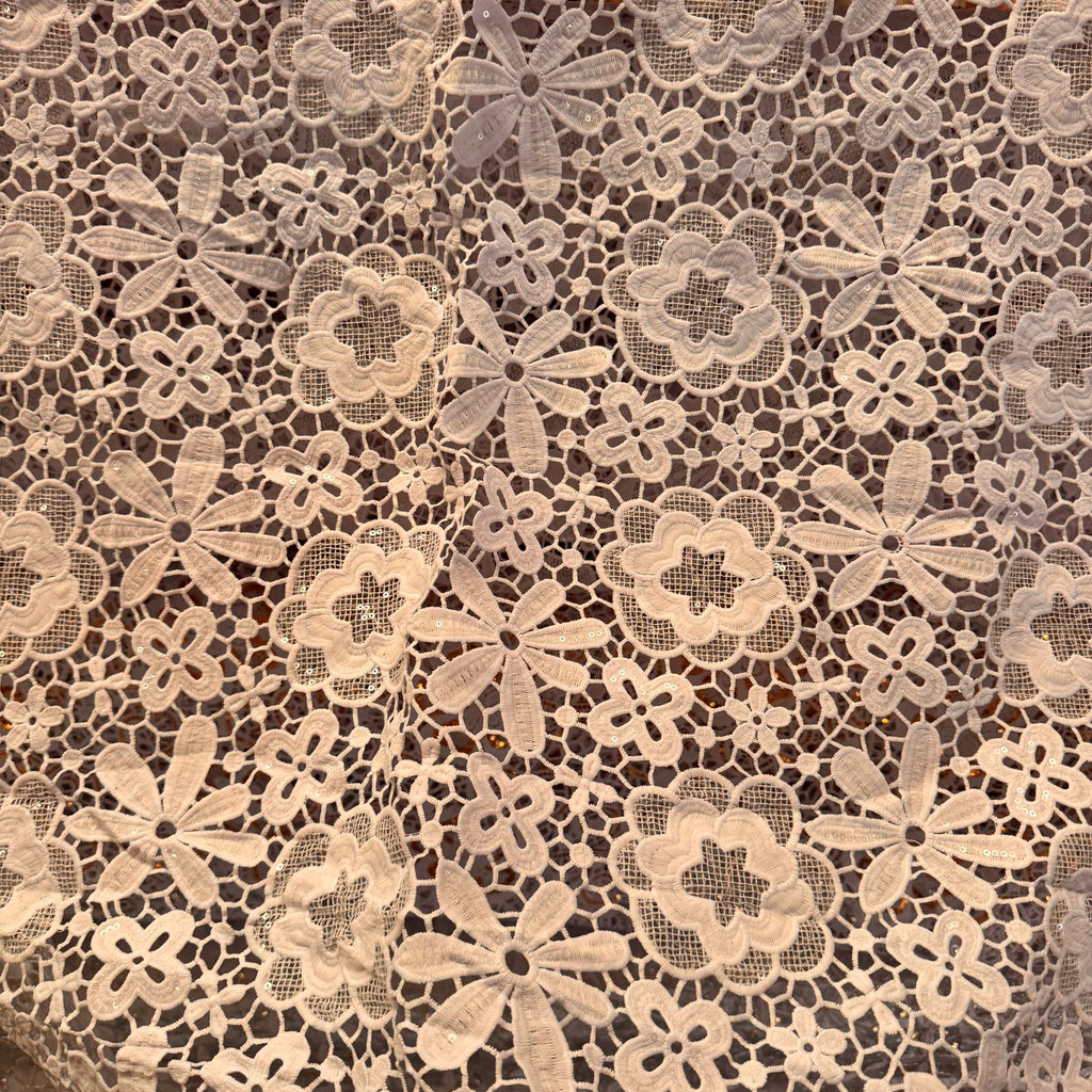Poly Heavy Chemical Lace Clear Spangle EMBM206D