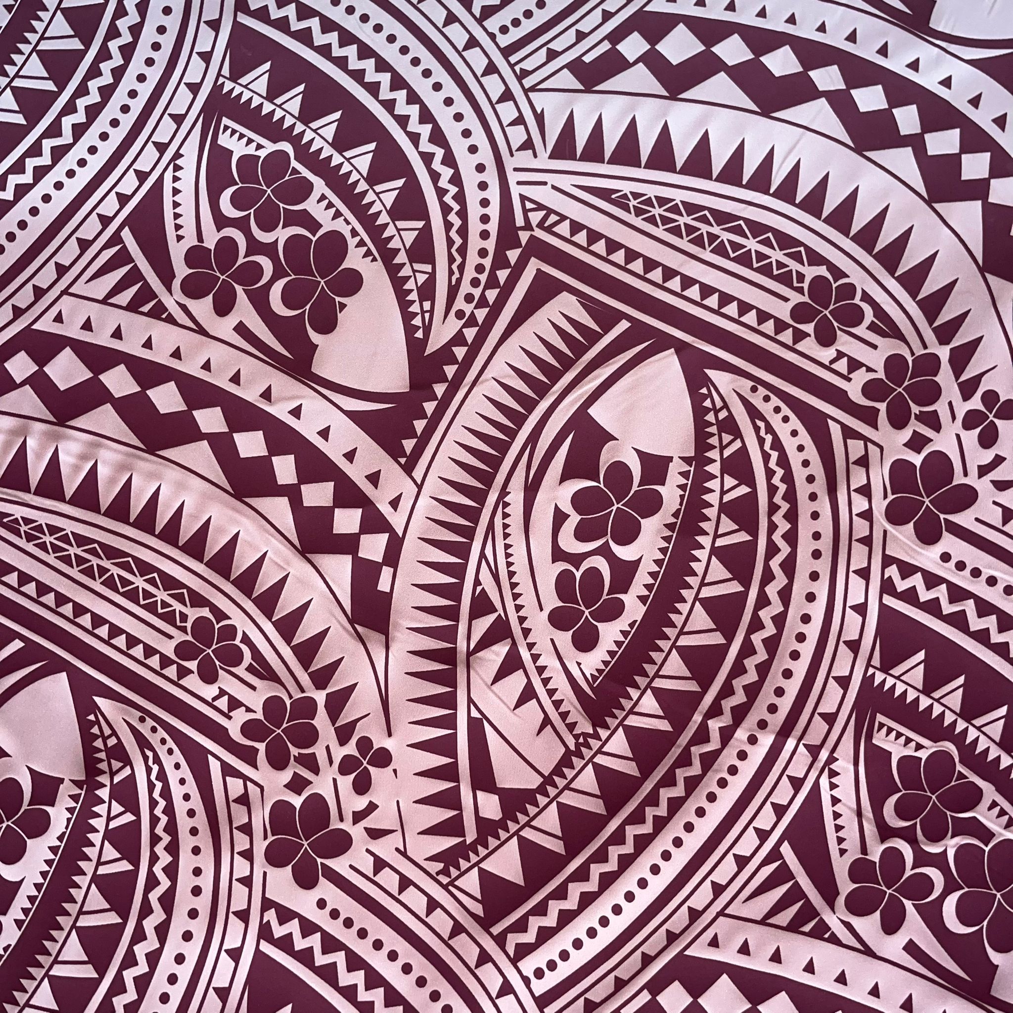 Poly Printed 2 Tone Lacquer Stretch Fabric