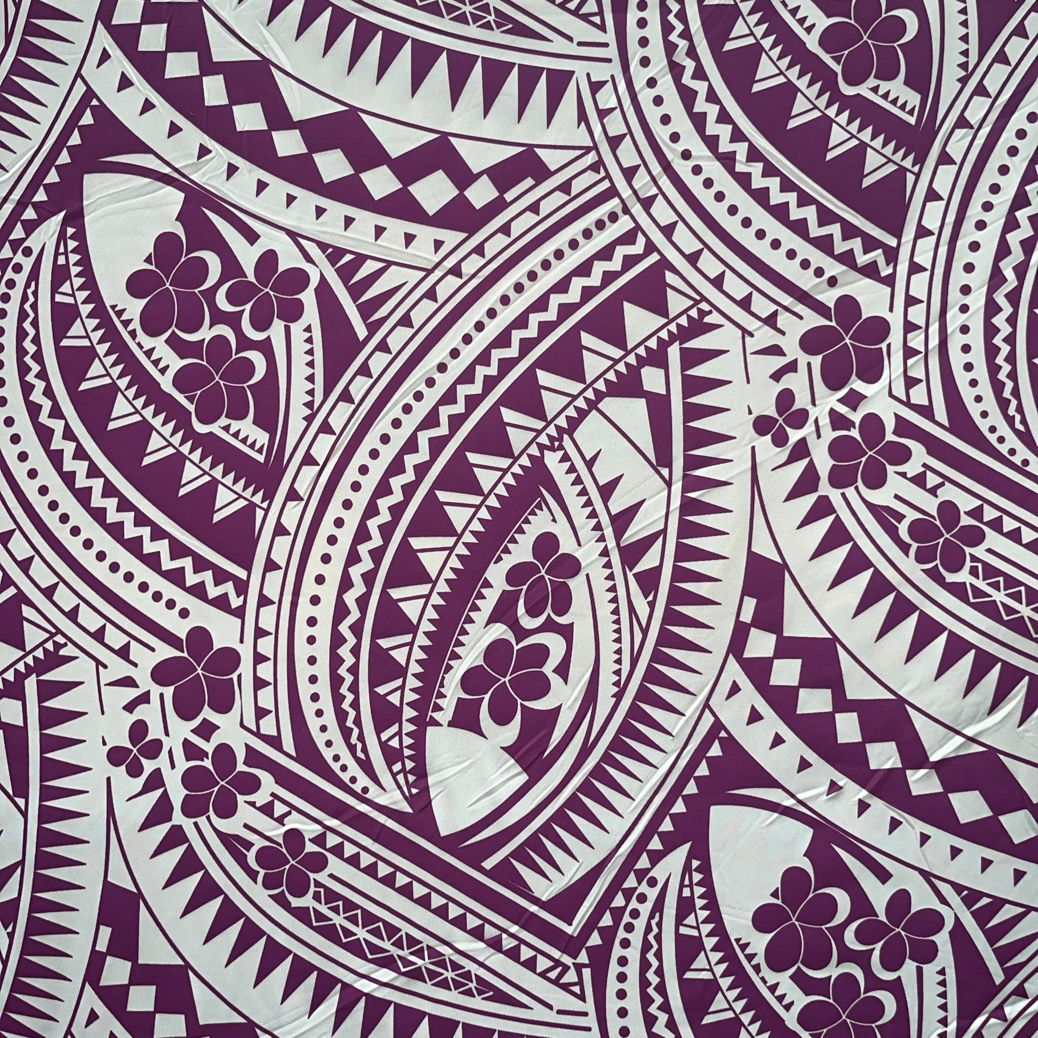 Poly Printed 2 Tone Lacquer Stretch Fabric