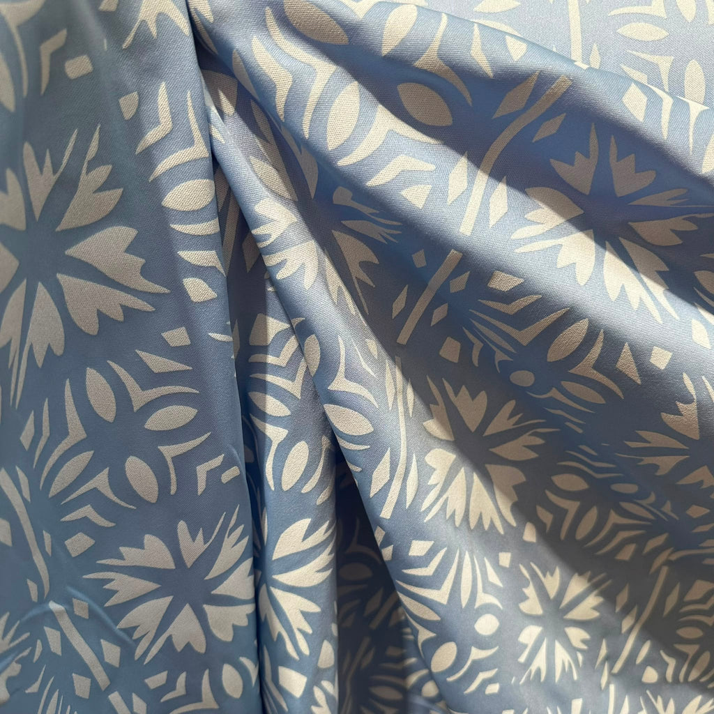 Poly Printed 2 Tone Lacquer Fabric – 100% Polyester