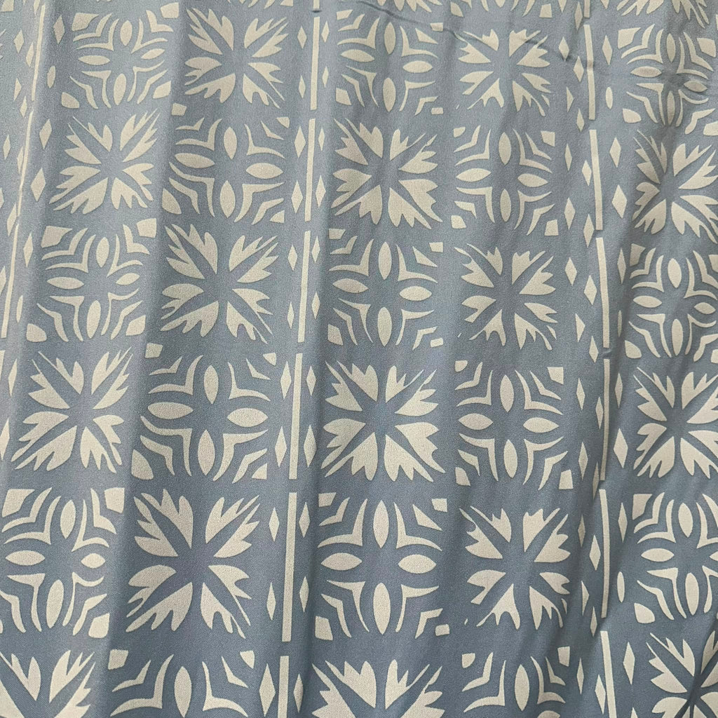 Poly Printed 2 Tone Lacquer Fabric – 100% Polyester