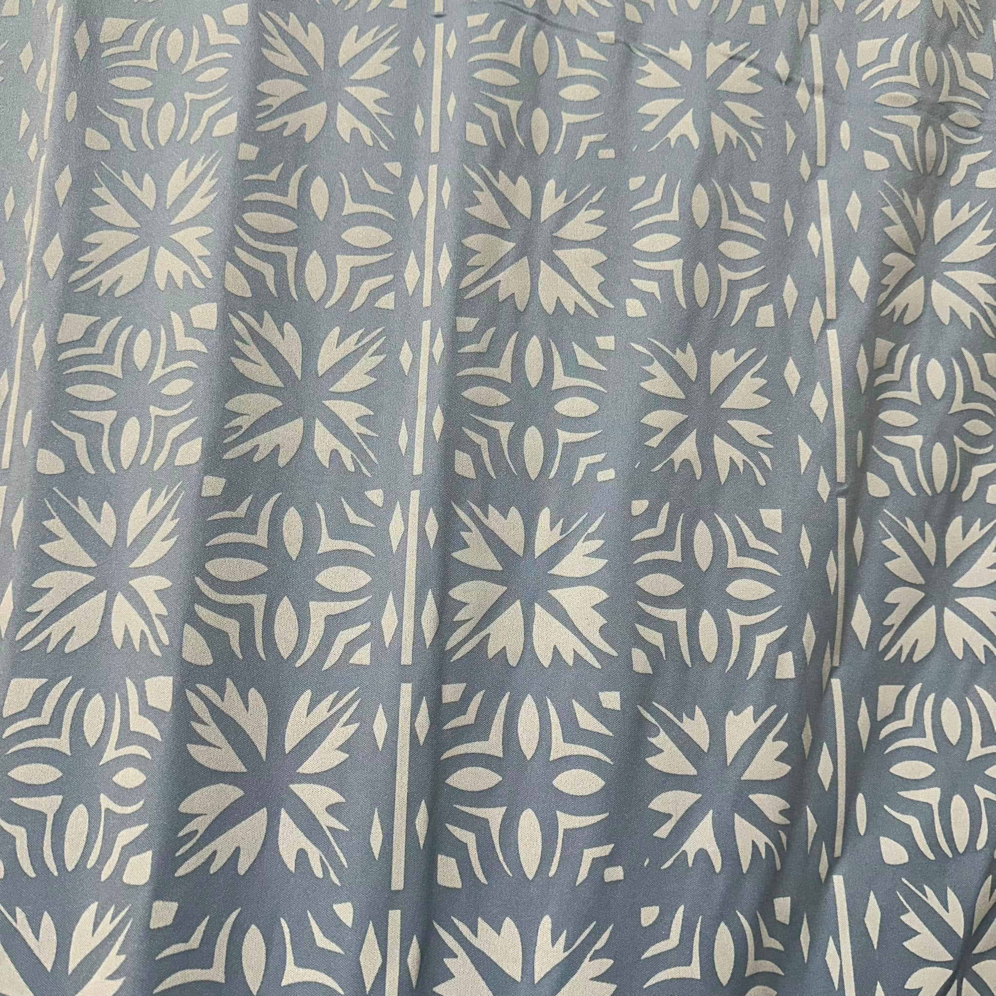 Poly Printed 2 Tone Lacquer Fabric – 100% Polyester