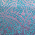 Poly Printed 2 Tone Lacquer Stretch Fabric