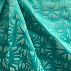Poly Printed 2 Tone Lacquer Fabric – 100% Polyester
