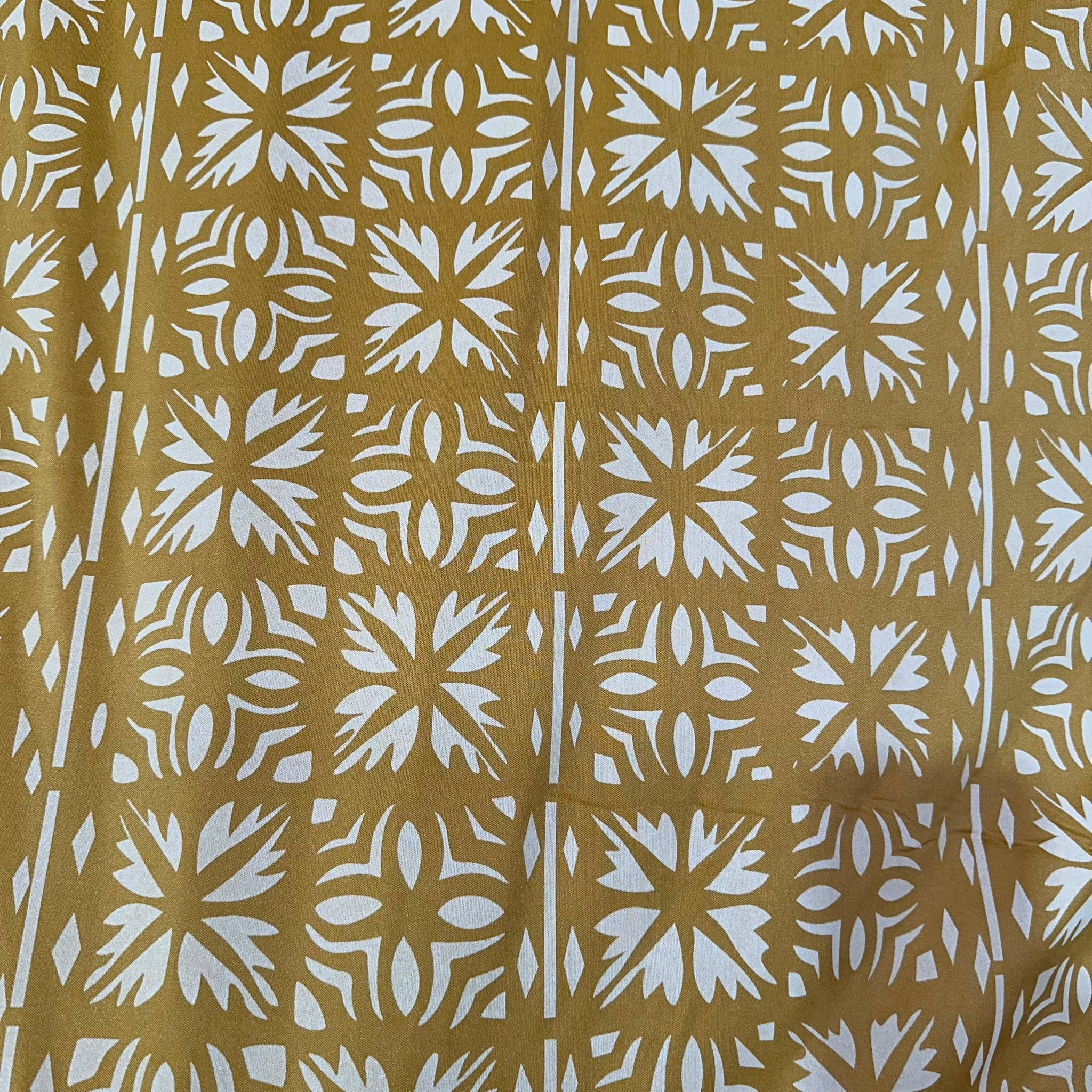 Poly Printed 2 Tone Lacquer Fabric – 100% Polyester