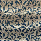 POLY PRINTED LACQUER HAND PRINTED FABRIC – MECHANICAL STRETCH (KHPM238D3)