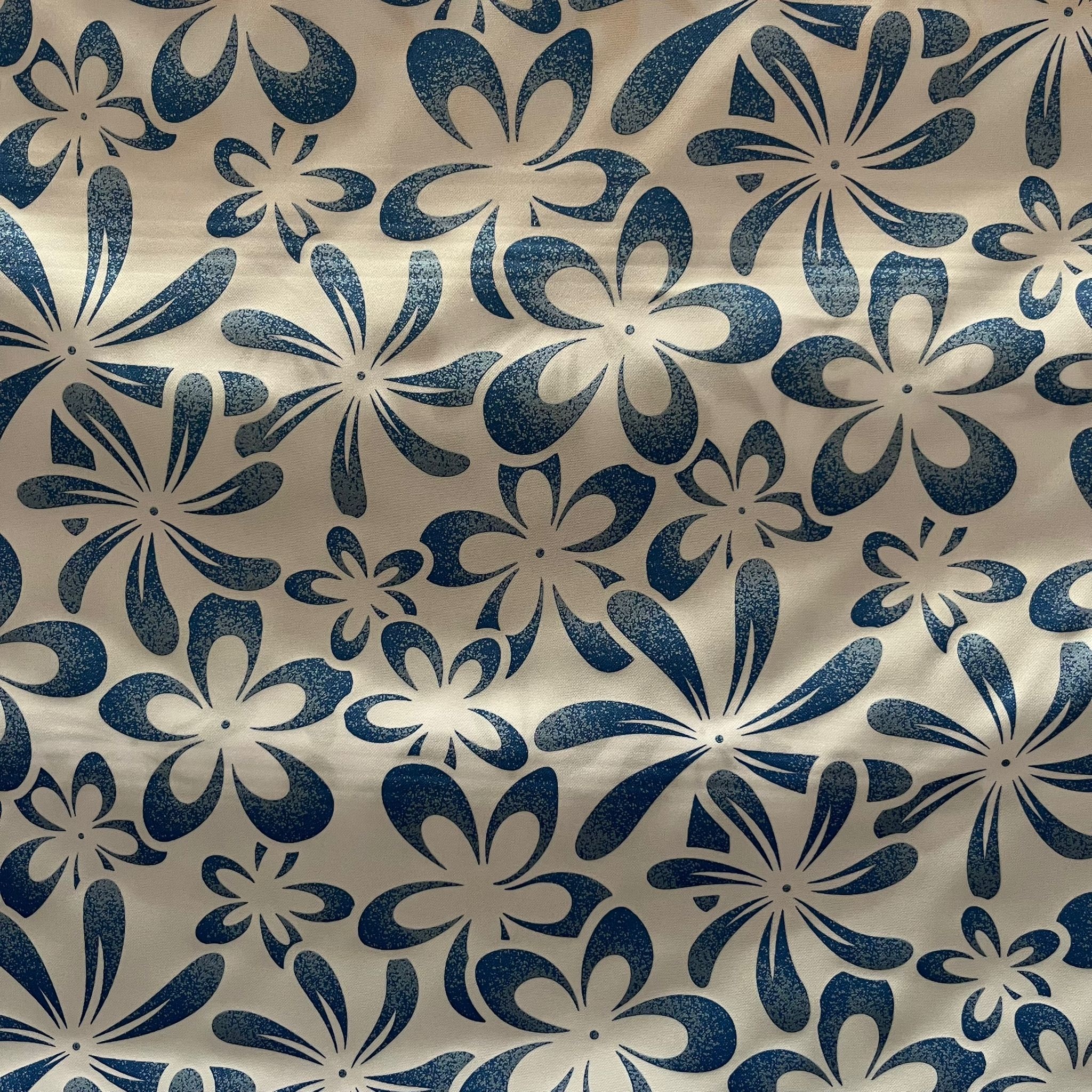 POLY PRINTED LACQUER HAND PRINTED FABRIC – MECHANICAL STRETCH (KHPM238D3)